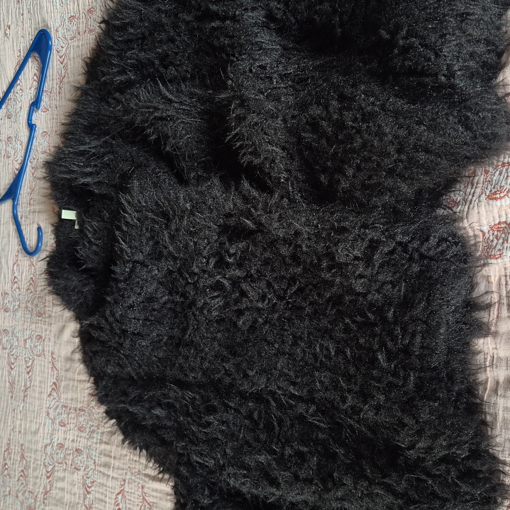 Black Fuzzy Jacket